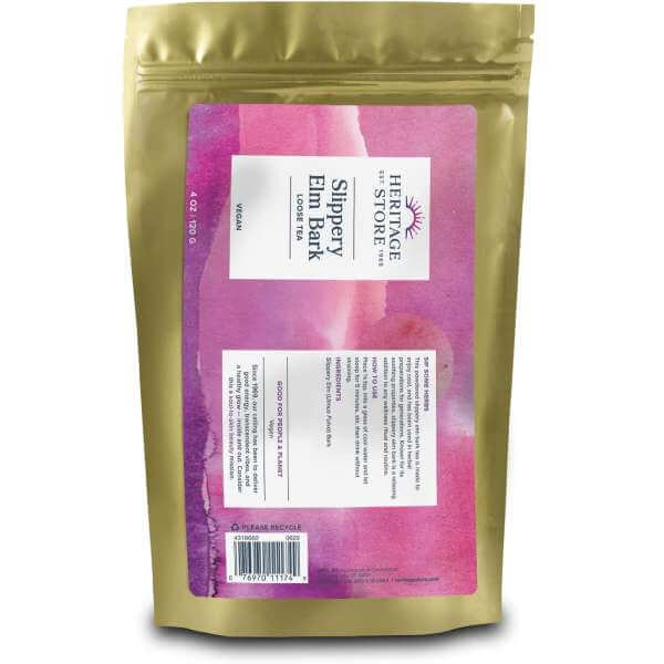 Slippery Elm Bark Tea