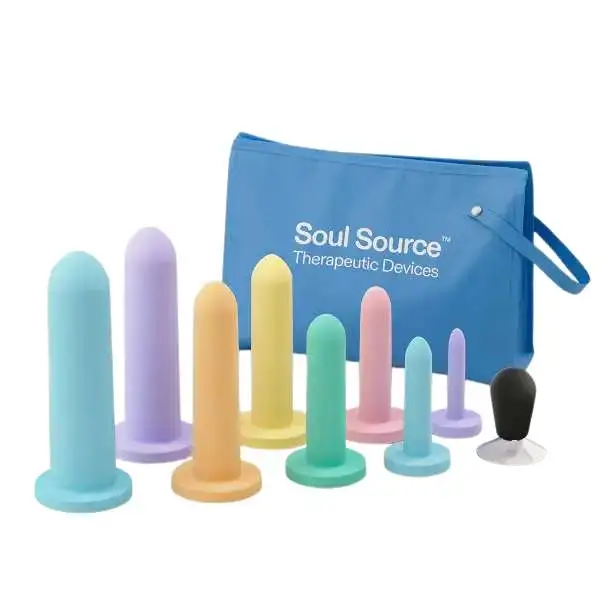 Soul Source full set of progressive vaginal dilators sizes 1–8 for pelvic floor therapy